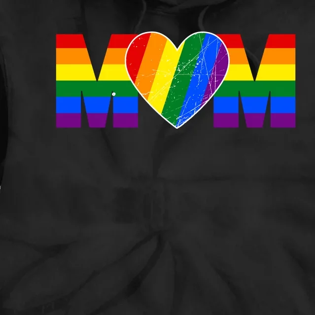 Pride Month Graphic For Mom Lover Tie Dye Hoodie