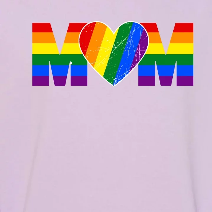 Pride Month Graphic For Mom Lover Garment-Dyed Sweatshirt