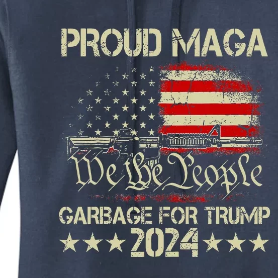 Proud Maga Garbage Women's Pullover Hoodie