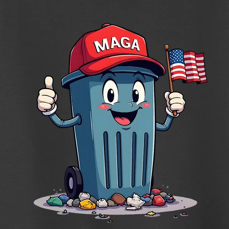 Proud Maga Garbage Trump Supporter Toddler T-Shirt