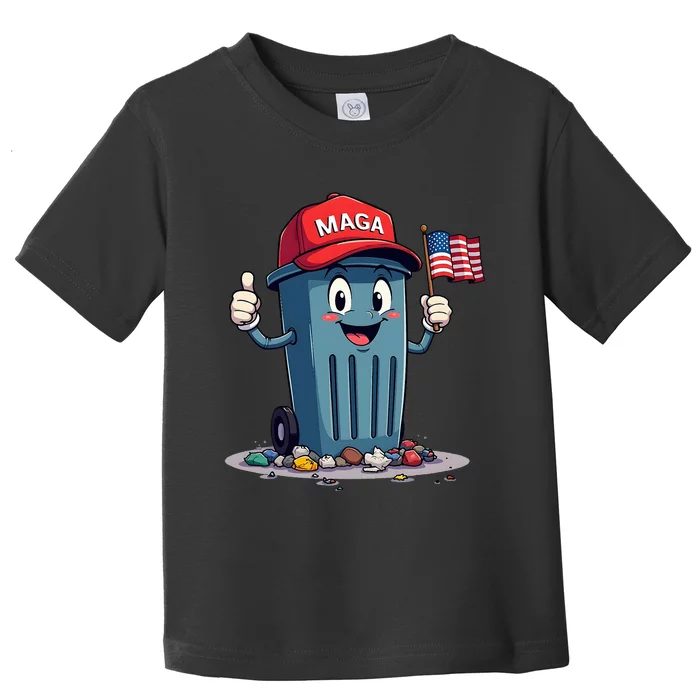 Proud Maga Garbage Trump Supporter Toddler T-Shirt