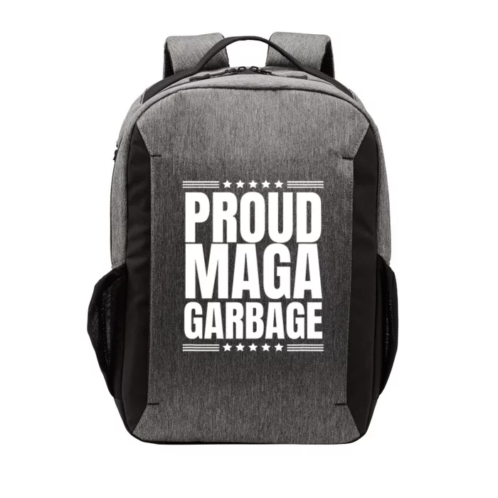 Proud Maga Garbage Trump Supporter Vector Backpack