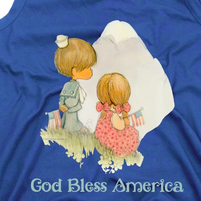 Precious Mots God Bless America Cute Gift Tank Top