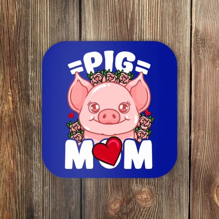 Pig Mom Gift Coaster