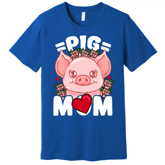 Pig Mom Gift Premium T-Shirt