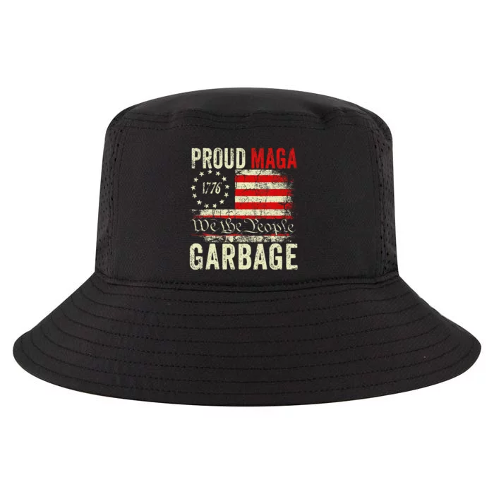 Proud Maga Garbage Make American Garbage Great Again Gift Cool Comfort Performance Bucket Hat