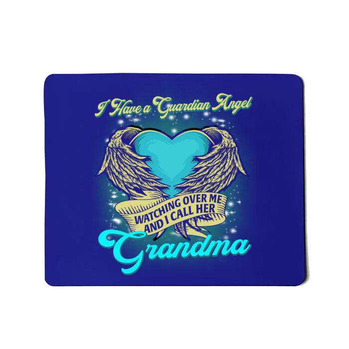 Proud My Grandma In Heaven Happy Mother Day Memorial Funny Gift Mousepad