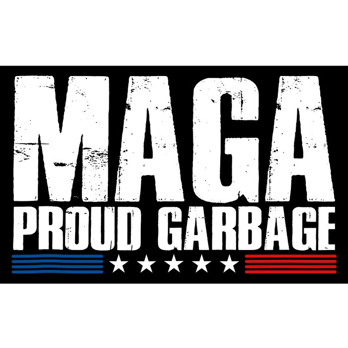 Proud Maga Garbage Trump Supporter Bumper Sticker