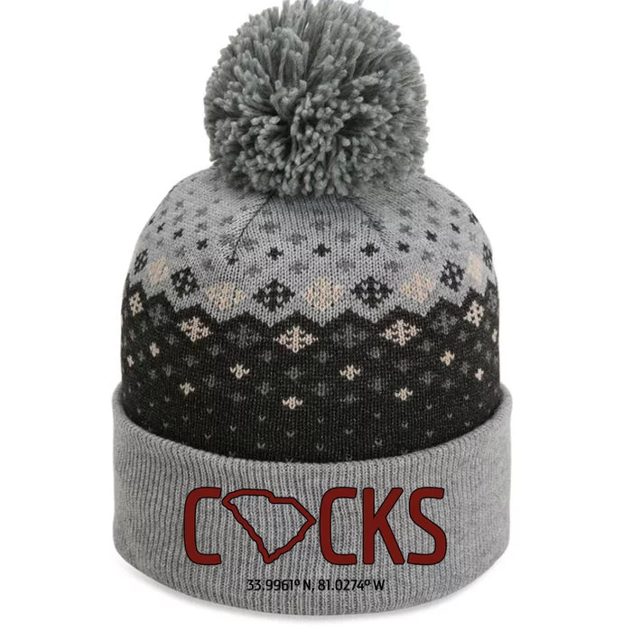 Prime Meridian Gamecocks The Baniff Cuffed Pom Beanie