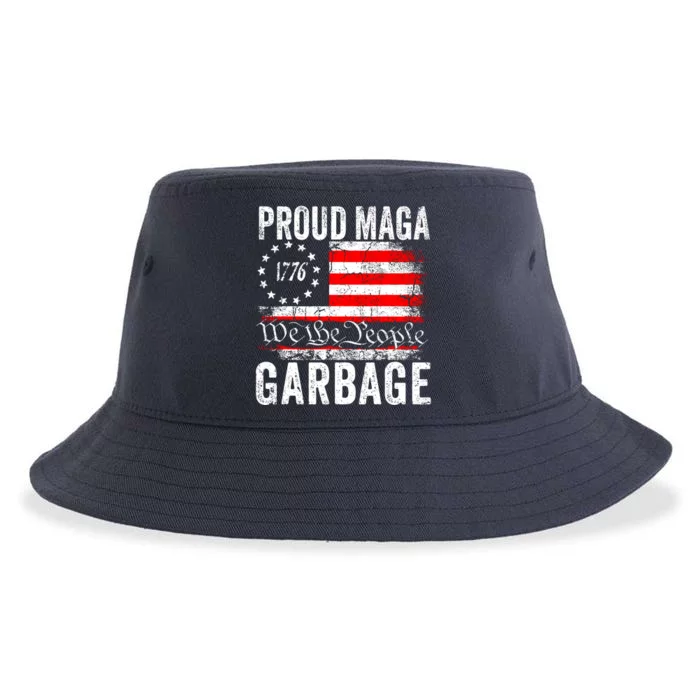 Proud Maga Garbage Sustainable Bucket Hat