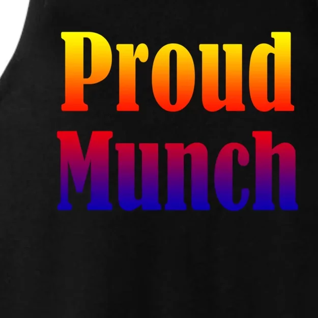 Proud Munch Gift Gift Ladies Tri-Blend Wicking Tank