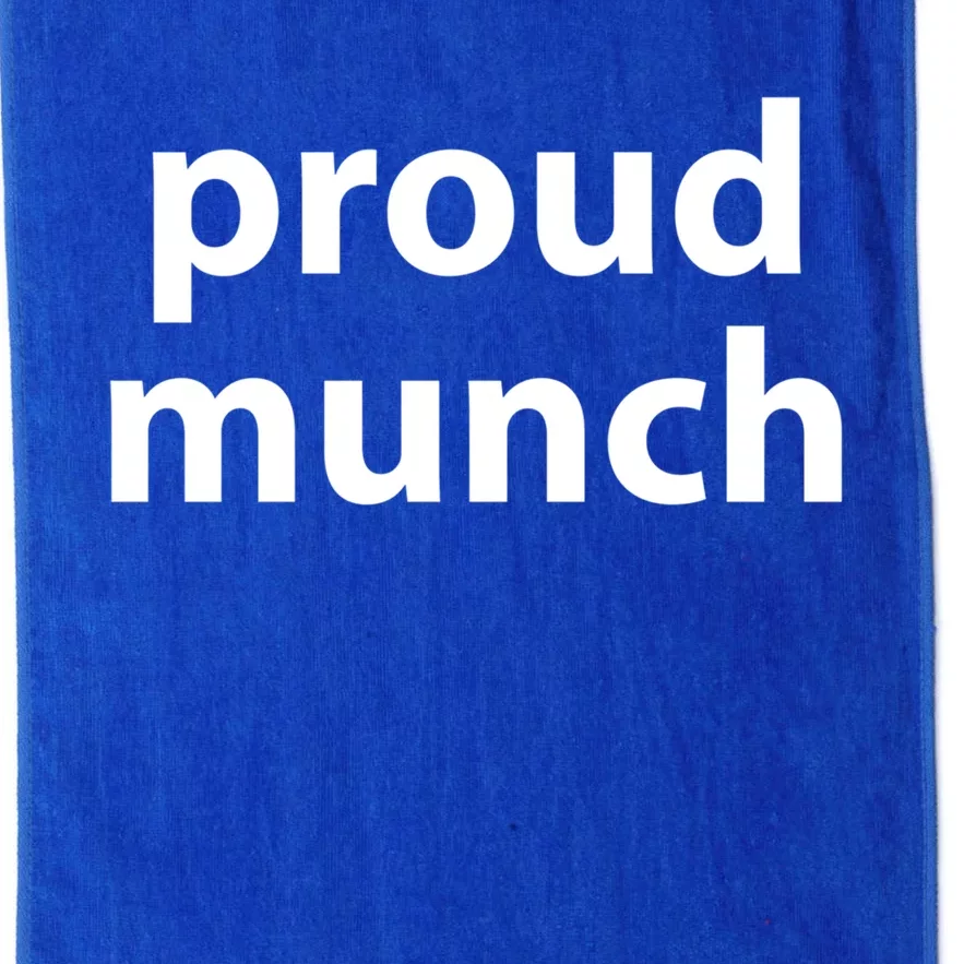 Proud Munch Gift Platinum Collection Golf Towel