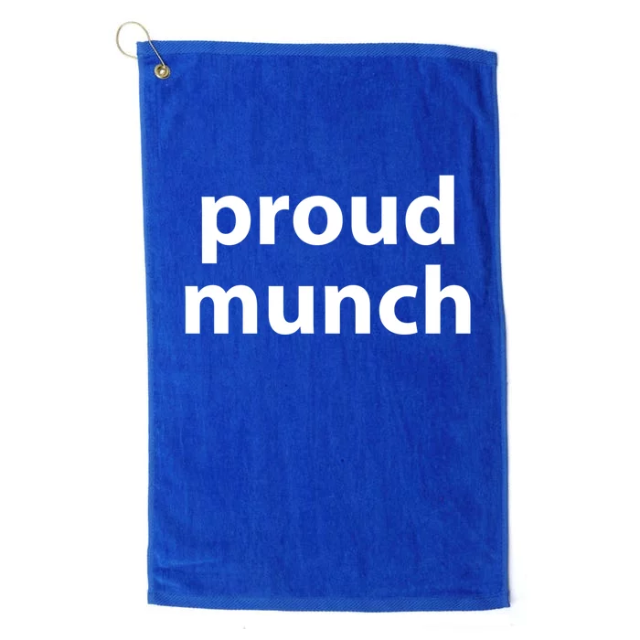 Proud Munch Gift Platinum Collection Golf Towel