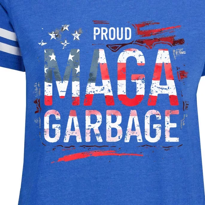 Proud Maga Garbage Premium Enza Ladies Jersey Football T-Shirt