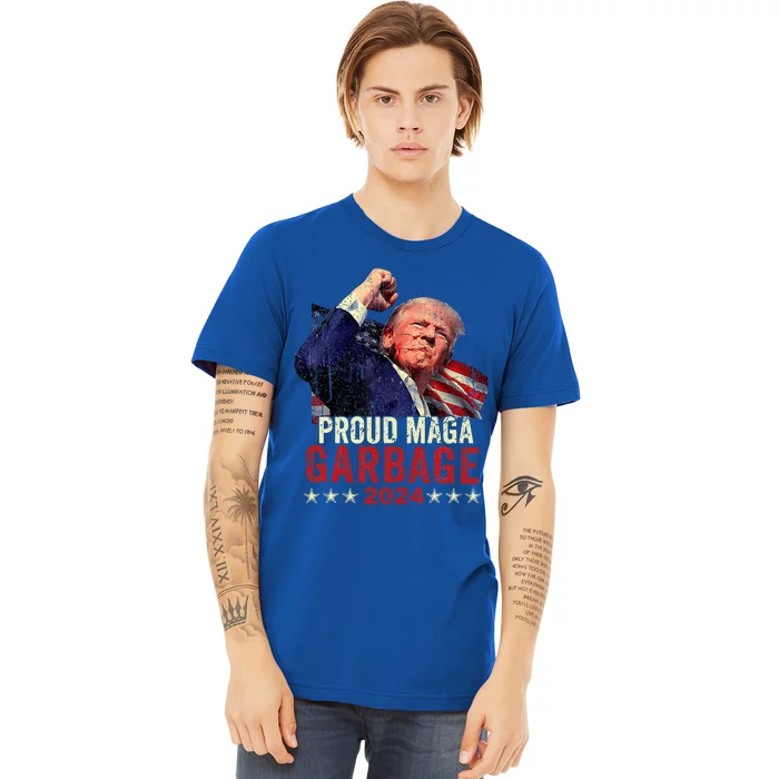 Proud Maga Garbage Trump Supporter Premium T-Shirt