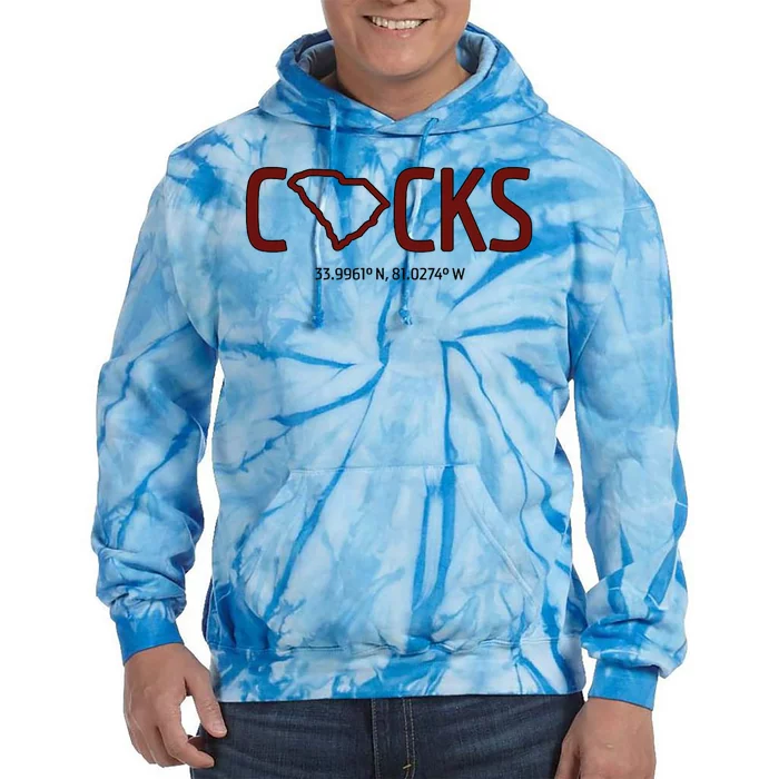 Prime Meridian Gamecocks Tie Dye Hoodie