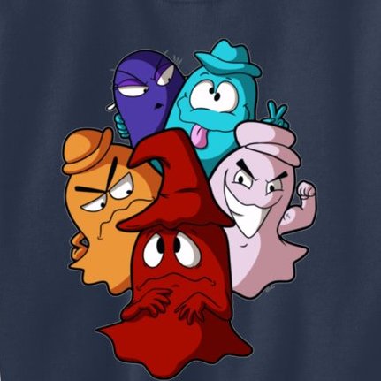 Pac Man Ghost Monsters Kids Sweatshirt