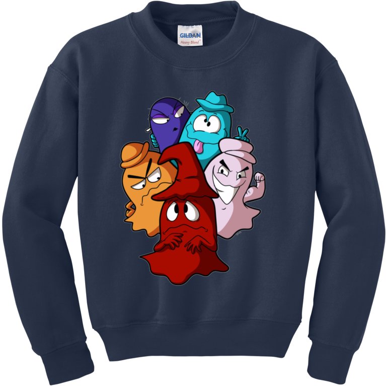 Pac Man Ghost Monsters Kids Sweatshirt