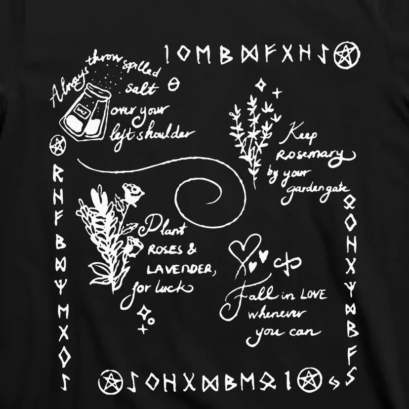 Practical Magic Gardening Card Gardeners Plant Lovers Gift T-Shirt