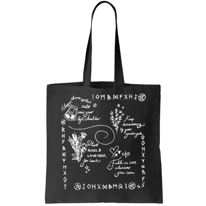 Practical Magic Gardening Card Gardeners Plant Lovers Gift Tote Bag