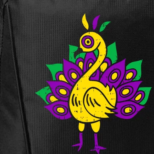 Peacock Mardi Gras Cute Carnival Parade Masquerade Party Gift City Backpack