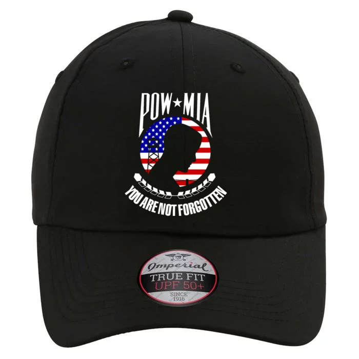 Pow Mia Gift American Flag You Are Not Forgotten Gift The Original Performance Cap