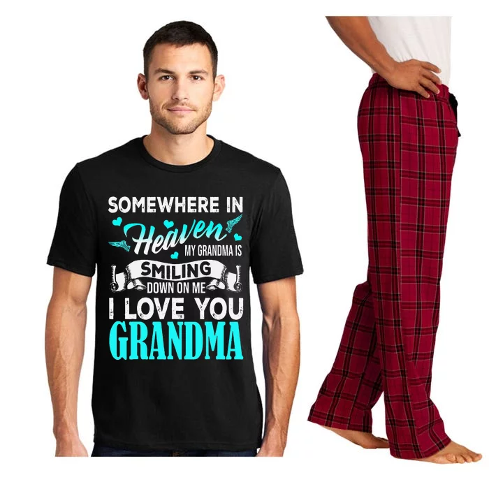 Proud My Grandma In Heaven Happy Mother Day Proud Of Grandma Pajama Set