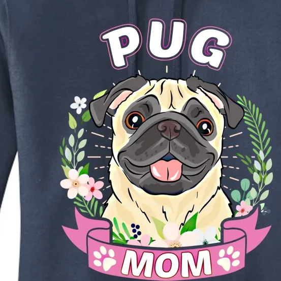 Pug Mom Gift Mothers Day Gift Women's Pullover Hoodie