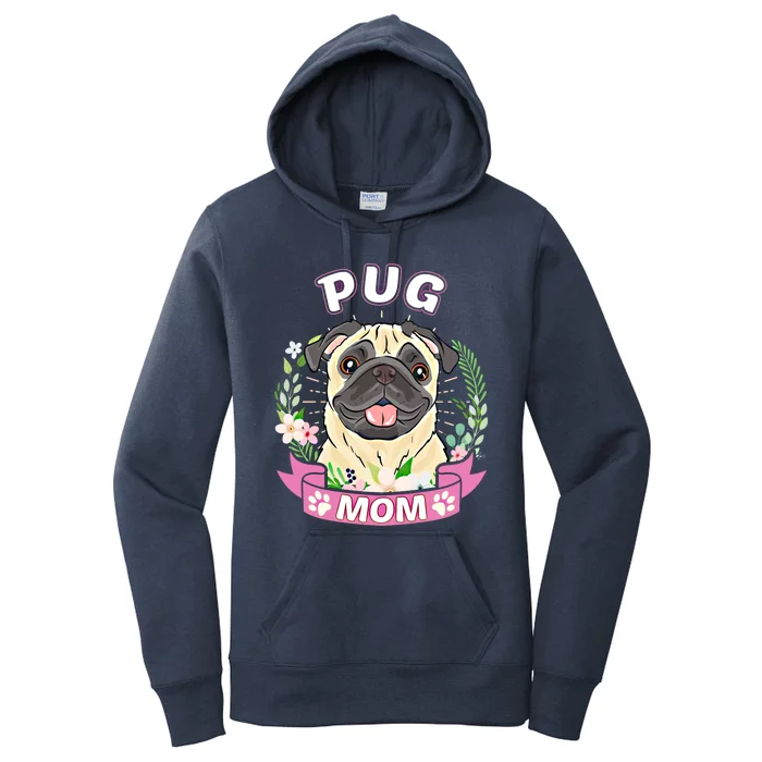 Pug Mom Gift Mothers Day Gift Women's Pullover Hoodie