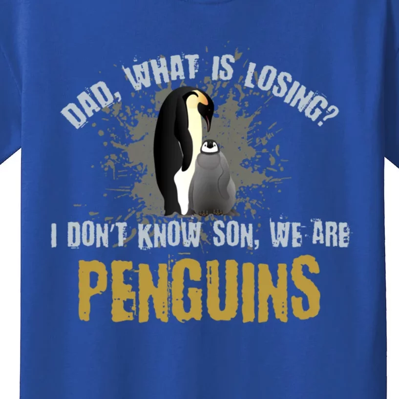 Penguins Meaningful Gift Sarcastic Saying Pittsburgh Gift Hockey Kids T-Shirt