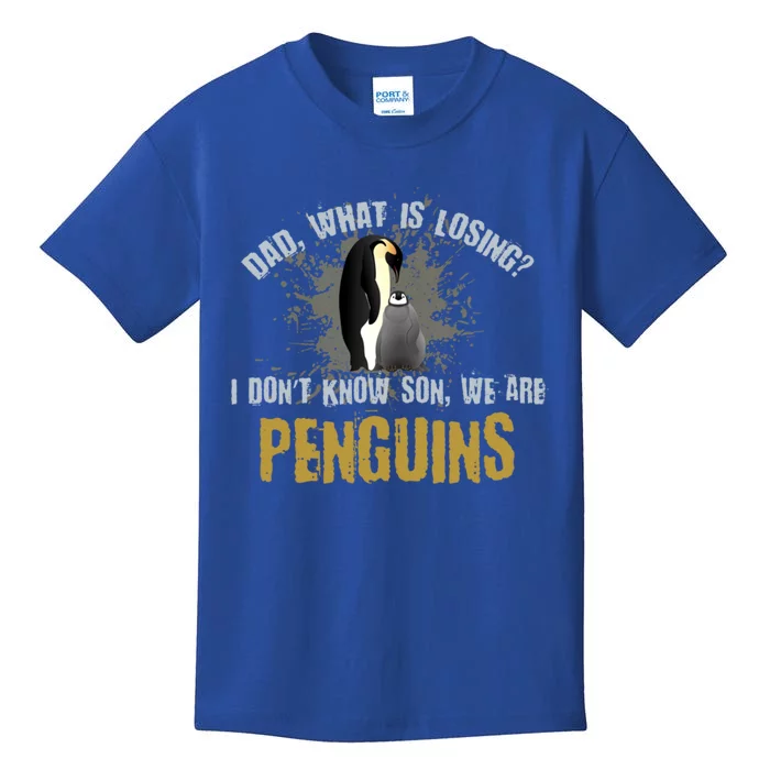 Penguins Meaningful Gift Sarcastic Saying Pittsburgh Gift Hockey Kids T-Shirt