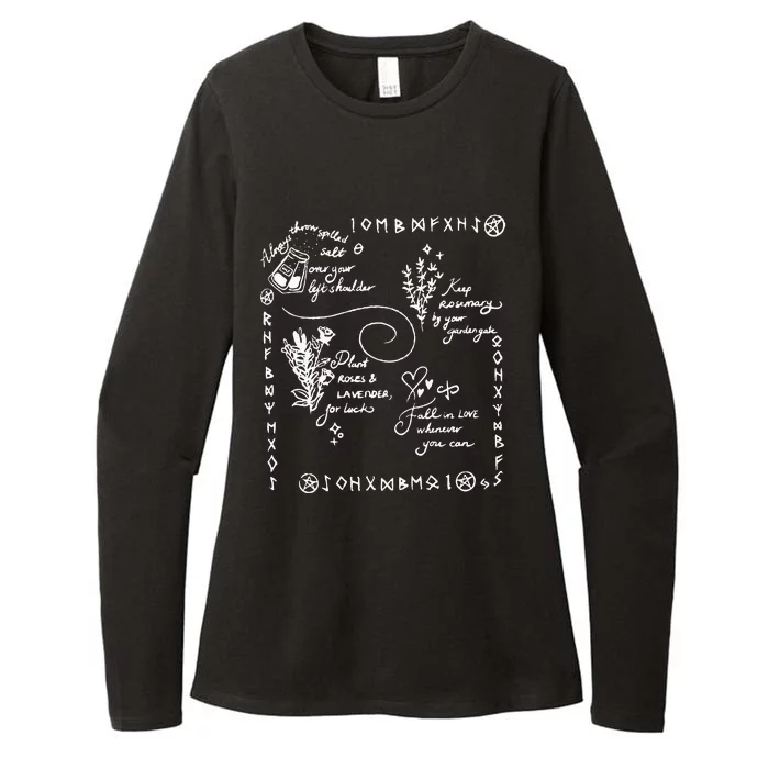 Practical Magic Gardening Card Gardeners Plant Lovers Gift Womens CVC Long Sleeve Shirt