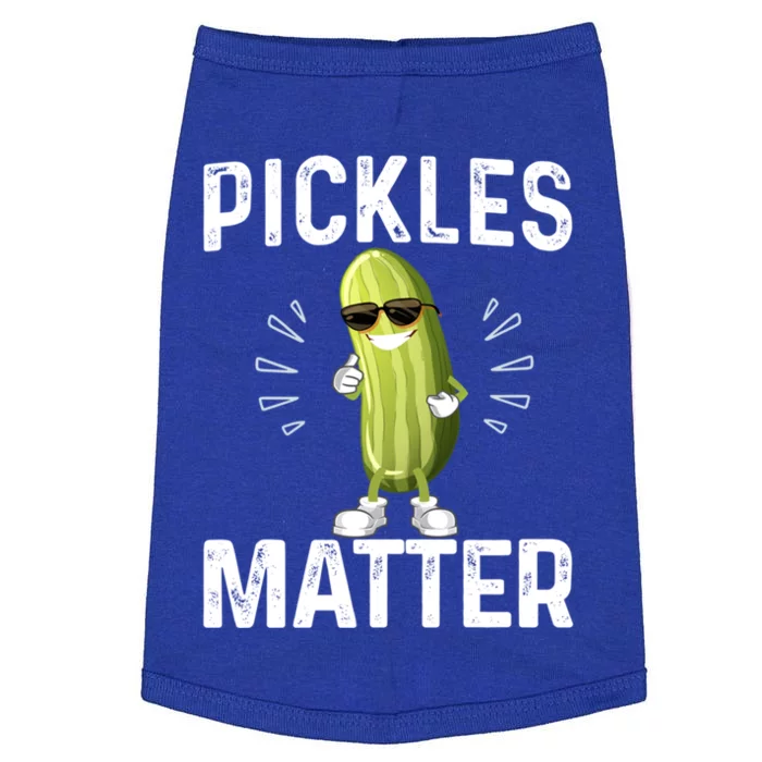 Pickles Matter Happy National Pickle Day Fun Celebration Tee Gift Doggie Tank