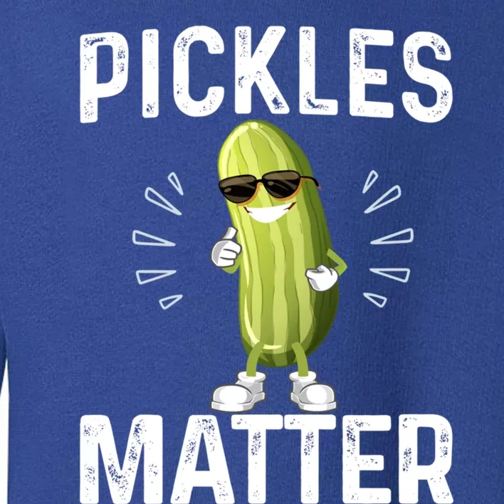 Pickles Matter Happy National Pickle Day Fun Celebration Tee Gift Toddler Sweatshirt