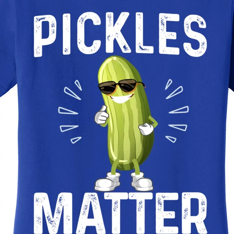 Pickles Matter Happy National Pickle Day Fun Celebration Tee Gift Women's T-Shirt