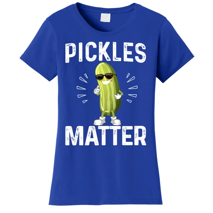 Pickles Matter Happy National Pickle Day Fun Celebration Tee Gift Women's T-Shirt