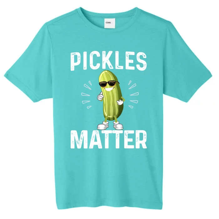 Pickles Matter Happy National Pickle Day Fun Celebration Tee Gift ChromaSoft Performance T-Shirt