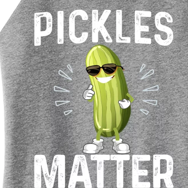 Pickles Matter Happy National Pickle Day Fun Celebration Tee Gift Women’s Perfect Tri Rocker Tank