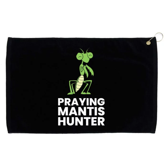 Praying Mantis Hunter Insect Lover Grommeted Golf Towel