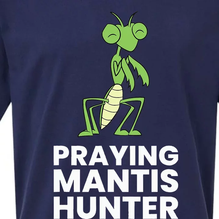 Praying Mantis Hunter Insect Lover Sueded Cloud Jersey T-Shirt