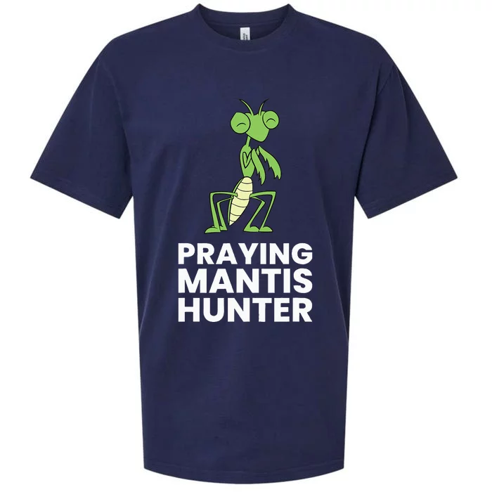 Praying Mantis Hunter Insect Lover Sueded Cloud Jersey T-Shirt