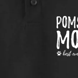 Pomsky Mom Hoodie Funny Pomsky Dog Mom Gift Dry Zone Grid Performance Polo