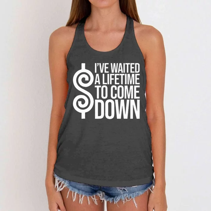 Pick Me IM Ready To Come On Down The Price Family Women's Knotted Racerback Tank