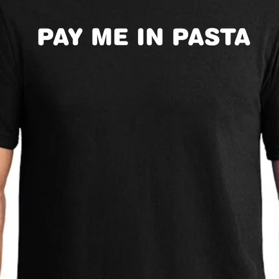 Pay Me In Pasta Pajama Set