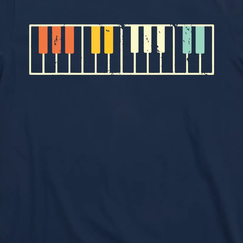 Piano Musical Instrument Retro T-Shirt