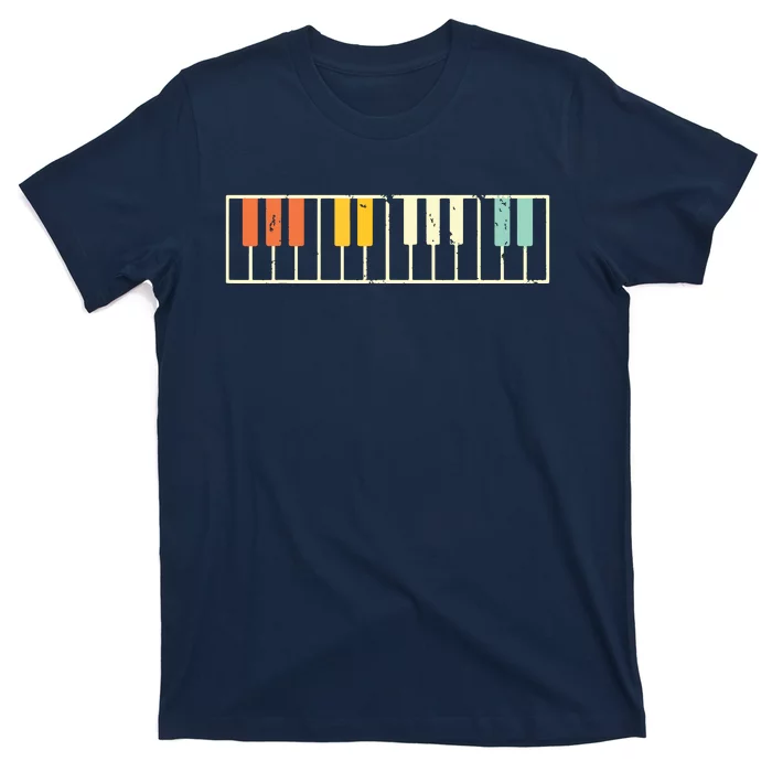 Piano Musical Instrument Retro T-Shirt