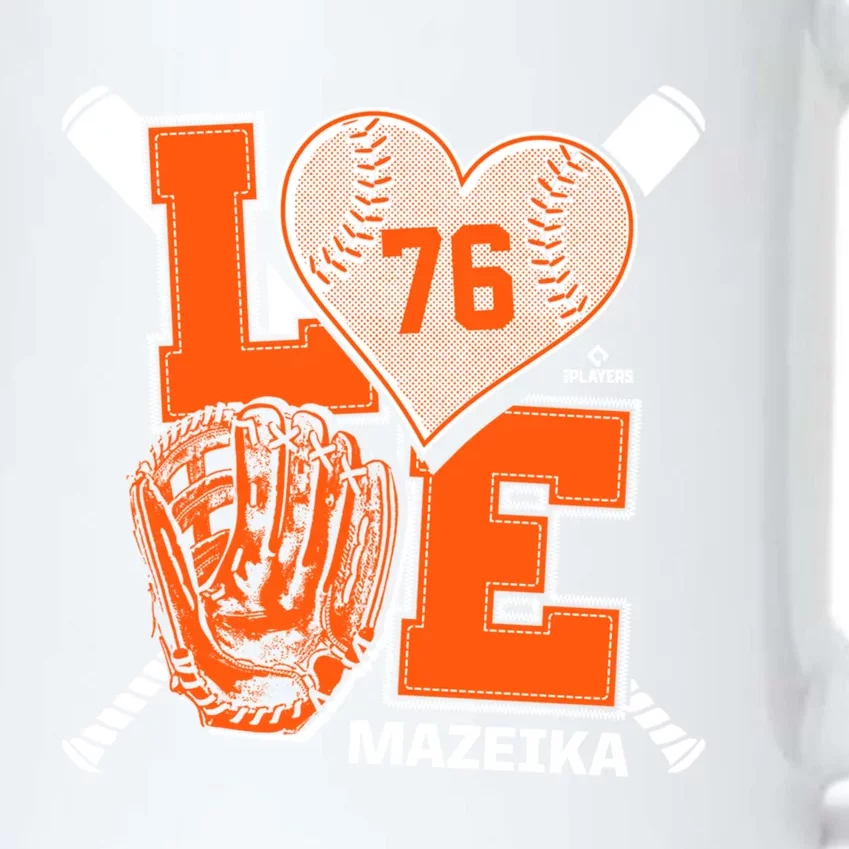 Patrick Mazeika Is Love New York Baseball Fan Valentines Day Great Gift Black Color Changing Mug