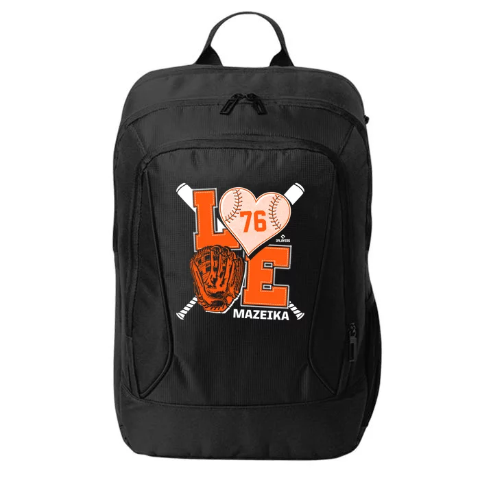 Patrick Mazeika Is Love New York Baseball Fan Valentines Day Great Gift City Backpack