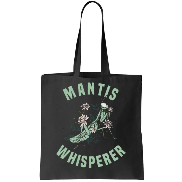 Praying Mantis Insect Lover Tote Bag