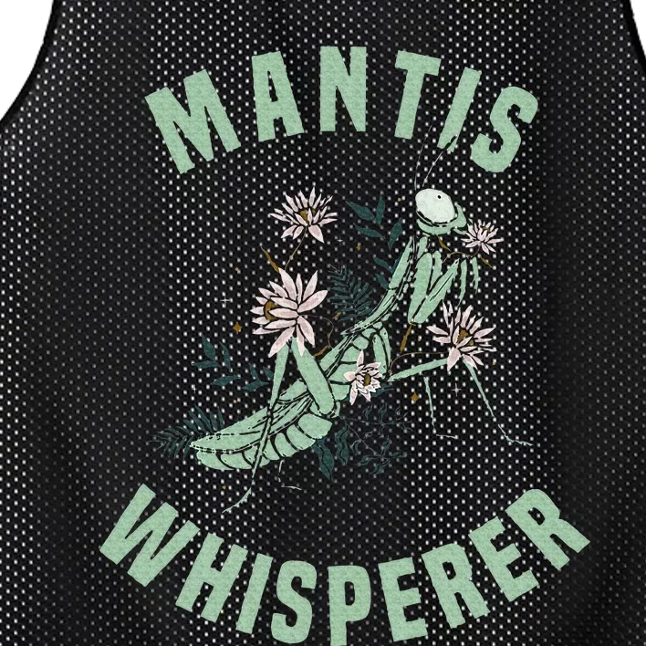 Praying Mantis Insect Lover Mesh Reversible Basketball Jersey Tank